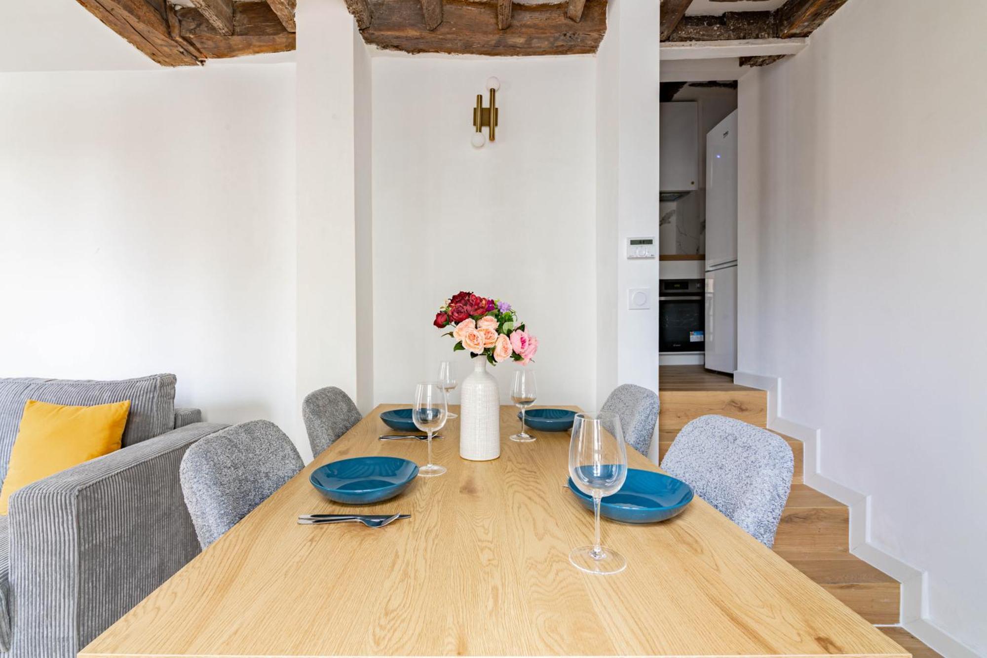 Appartement Quartier Fontaine Chatelet Les Halles Free Netflix Paris Exterior photo