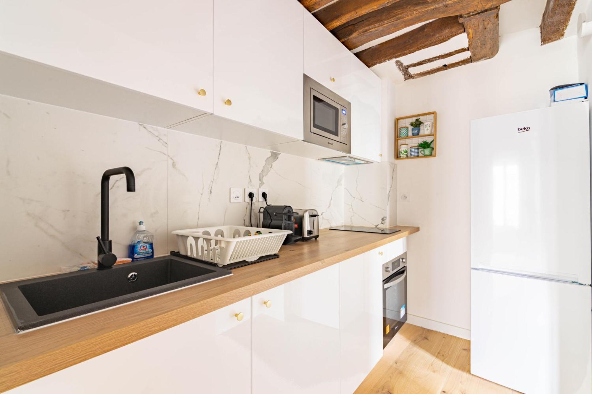 Appartement Quartier Fontaine Chatelet Les Halles Free Netflix Paris Exterior photo